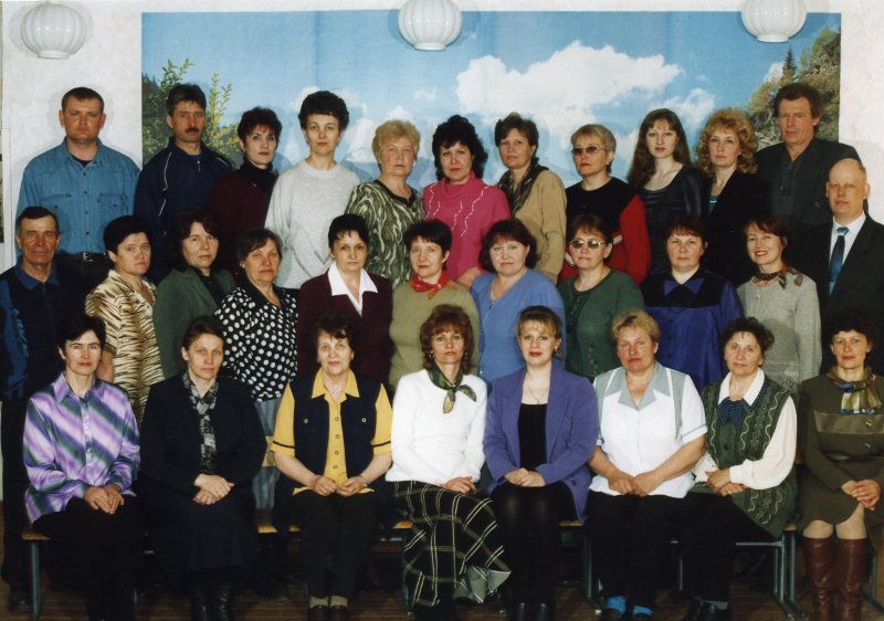  Педагогический коллектив. 2002-2003 учебный год.